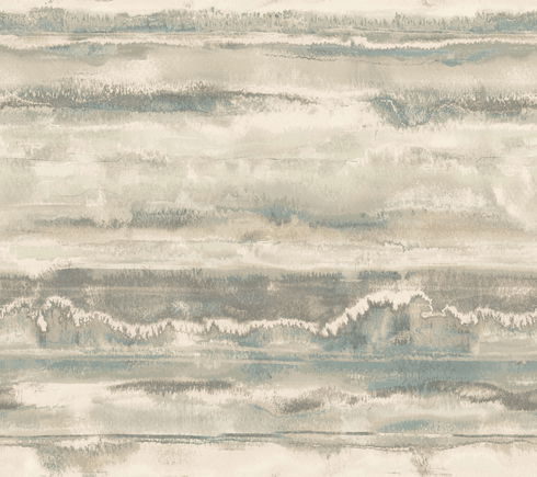 High Tide Taupe Wallpaper