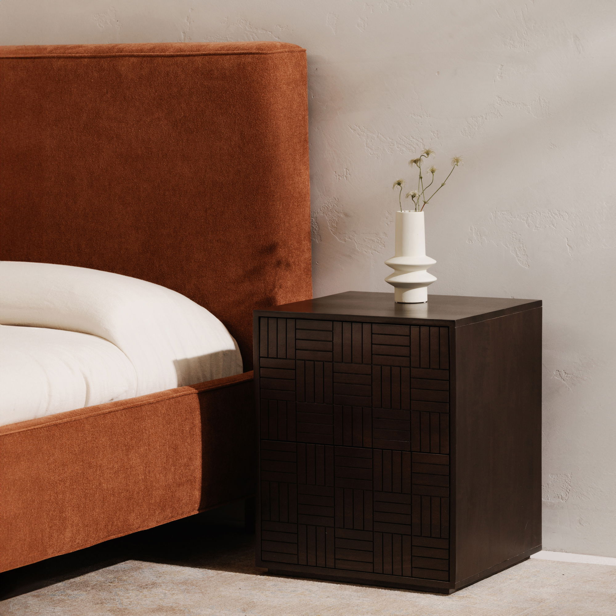 Ichigo King Bed Deep Orange large image 