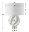 Saylor White Table Lamp thumbnail 2