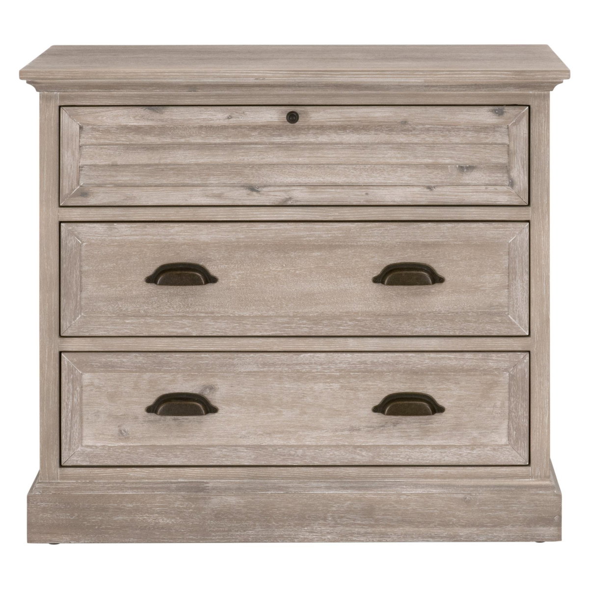 Eden 3-Drawer Nightstand, by Essentials for Living, 33" width x 29" height x 19" depth View 1