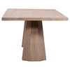 Jansen Dining Table 96', by Dovetail, 95.83" width x 30" height x 42" depth thumbnail 2