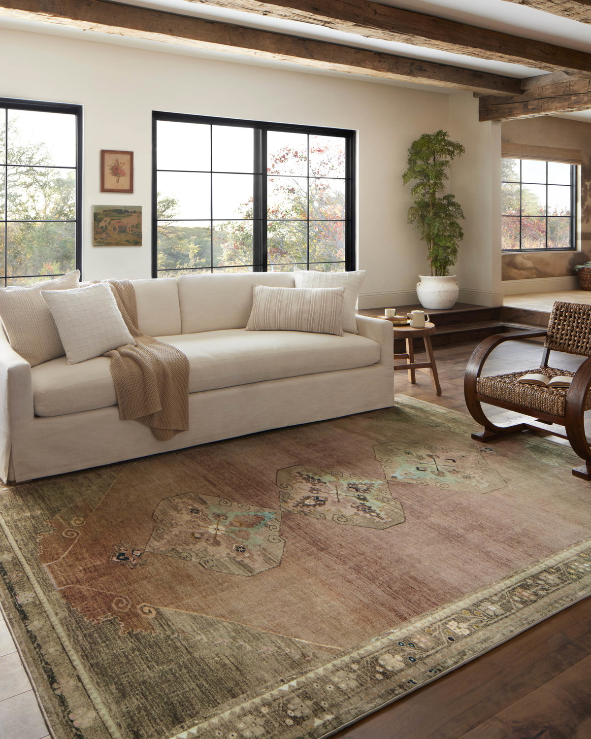 Magnolia Home by Joanna Gaines x Loloi Sinclair Rug, 2' length x 5' width View 3