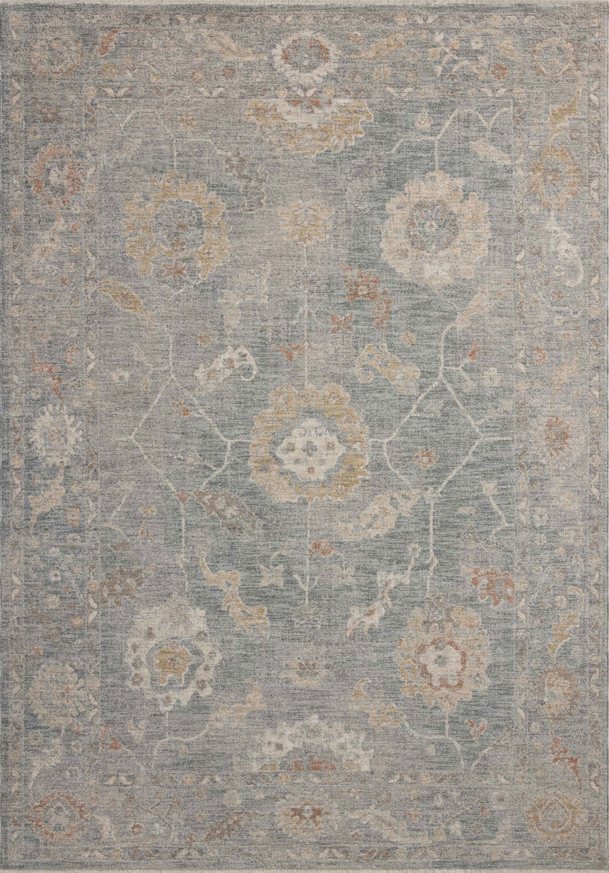 Chris Loves Julia x Loloi Louisa Rug, 1'6" length x 1'6" width View 1