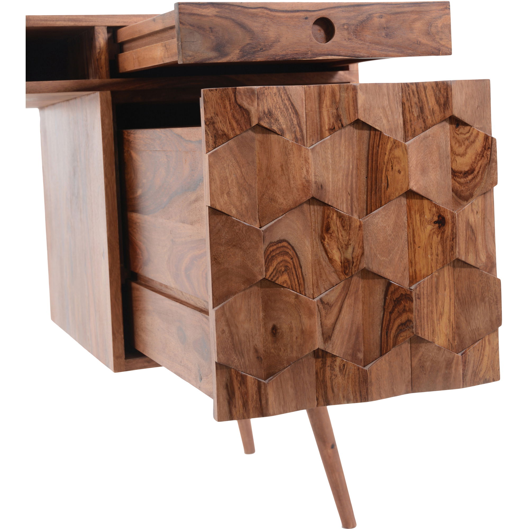 O2 Desk Natural, by Moe's Home, 53.5" width x 30" height x 21.5" depth View 6