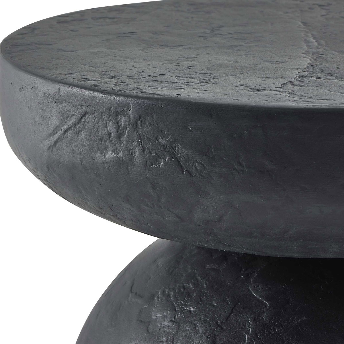 Hurlee Outdoor Accent Table, Outdoor Table by Uttermost, 1'3.5" width x 1'8" height x 1'3.5" depth View 5