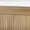 Terra Light Brown Wood Fluted Sideboard, Sideboards & Buffet by Mercana, 72" length x 19" width x 32" height thumbnail 11