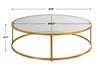 Radius Modern Circular Coffee Table thumbnail 2