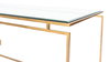 Parallel Lines Coffee Table, by Sarreid, 2' length x 4' width x 1'7" height thumbnail 6