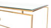 Parallel Lines Coffee Table, by Sarreid, 48" length x 24" width x 19" height thumbnail 6