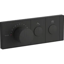 Online Designer Bathroom K-26346-9-BL Anthem Two-Outlet Thermostatic Valve Control Panel With Recessed Push Buttons