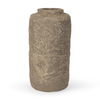Bala Small Gray Paper Mache Vase, by Mercana, 7" length x 7" width x 12" height thumbnail 1