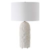 Vieste White Table Lamp, by Uttermost, 17" width x 27.5" height x 17" depth thumbnail 5