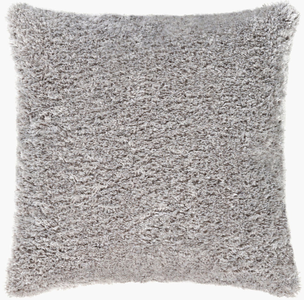 Flokati Floor Pillow Poly, Decorative Pillow by Surya, 27" length x 27" width