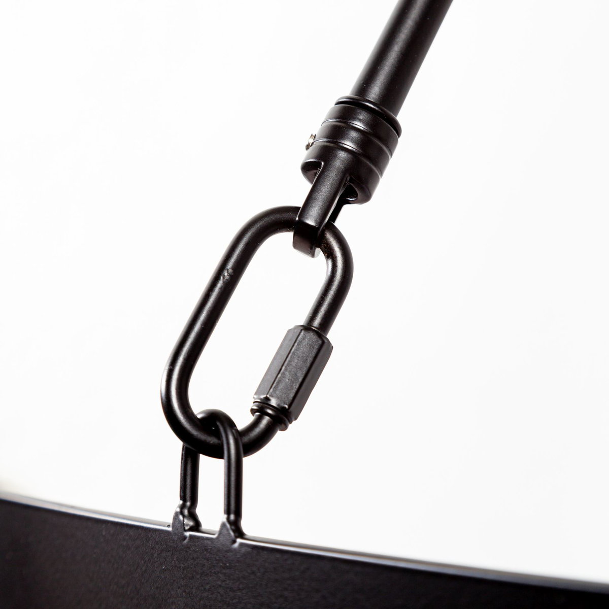 Decamp I (47.2'x36.2') Black Metal Chassis Glass Tube Twelve Light Chandelier, by Mercana, 47.24" length x 47.24" width x 36.22" height View 9