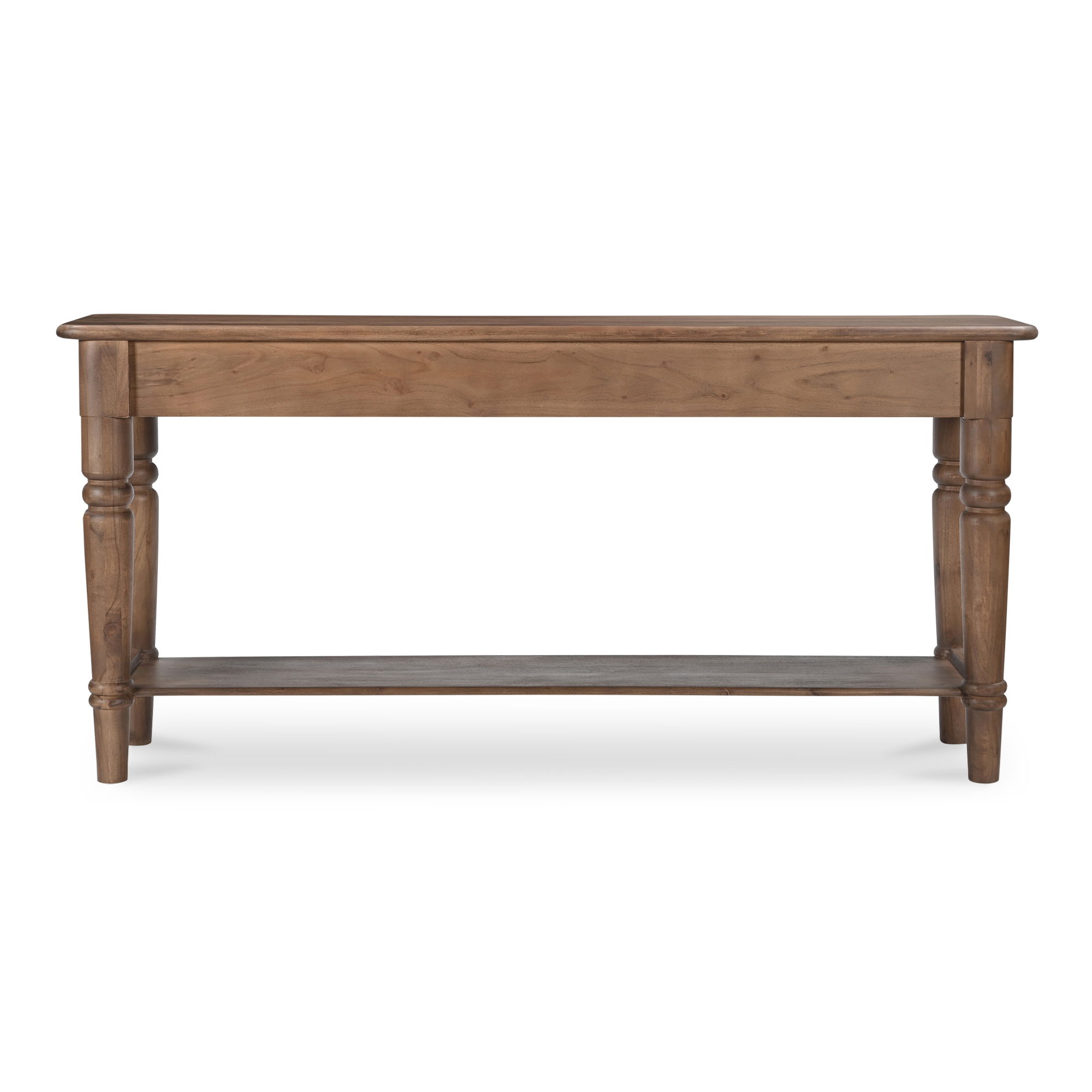 Russet Console Table Brown, by Moe's Home, 65" width x 30" height x 16" depth View 5
