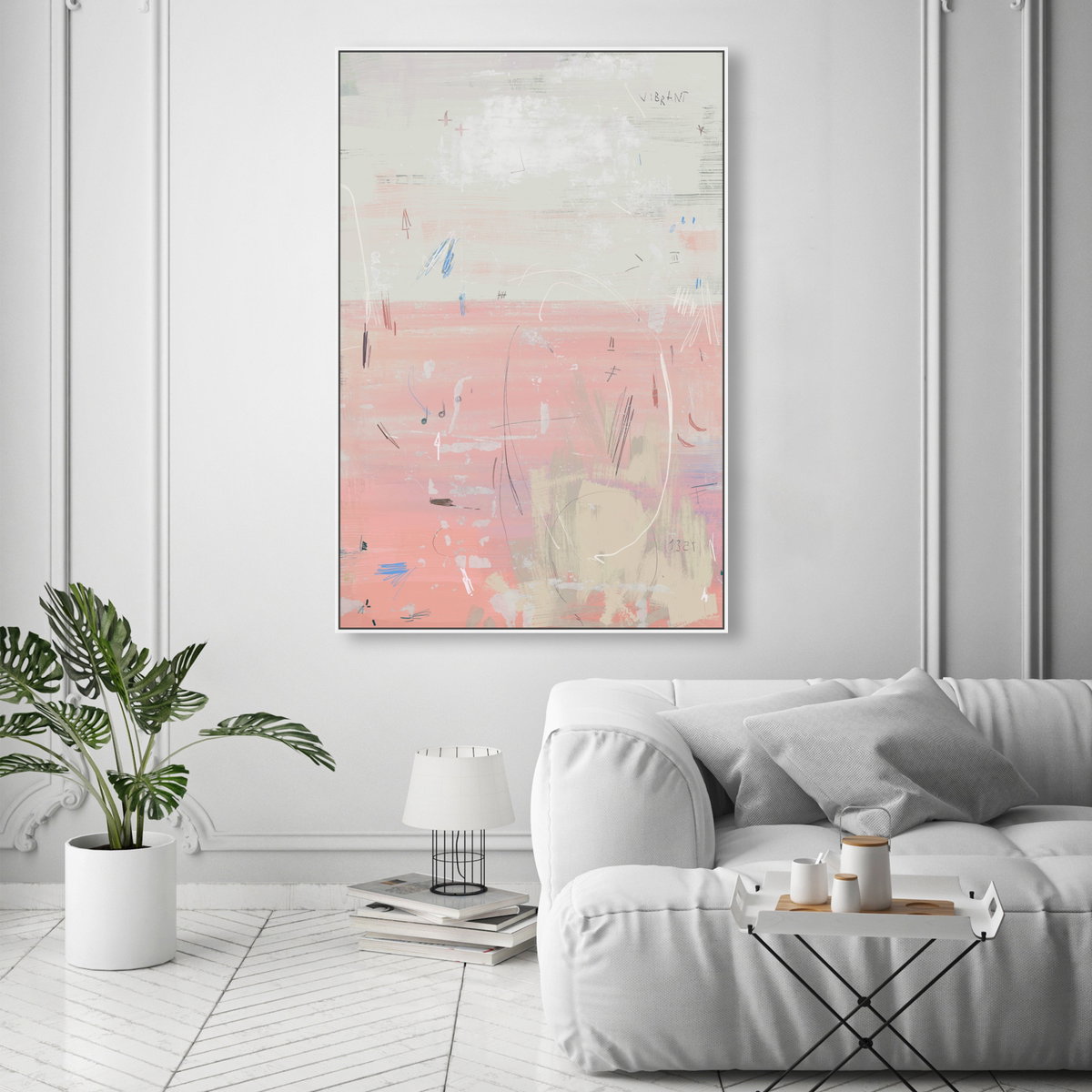 Gradients 4 3 (No Embellishment), Art by Oliver Gal,  16x24 View 3