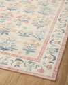 Rifle Paper Co. x Loloi Eden Rug, 1'6" length x 1'6" width thumbnail 7