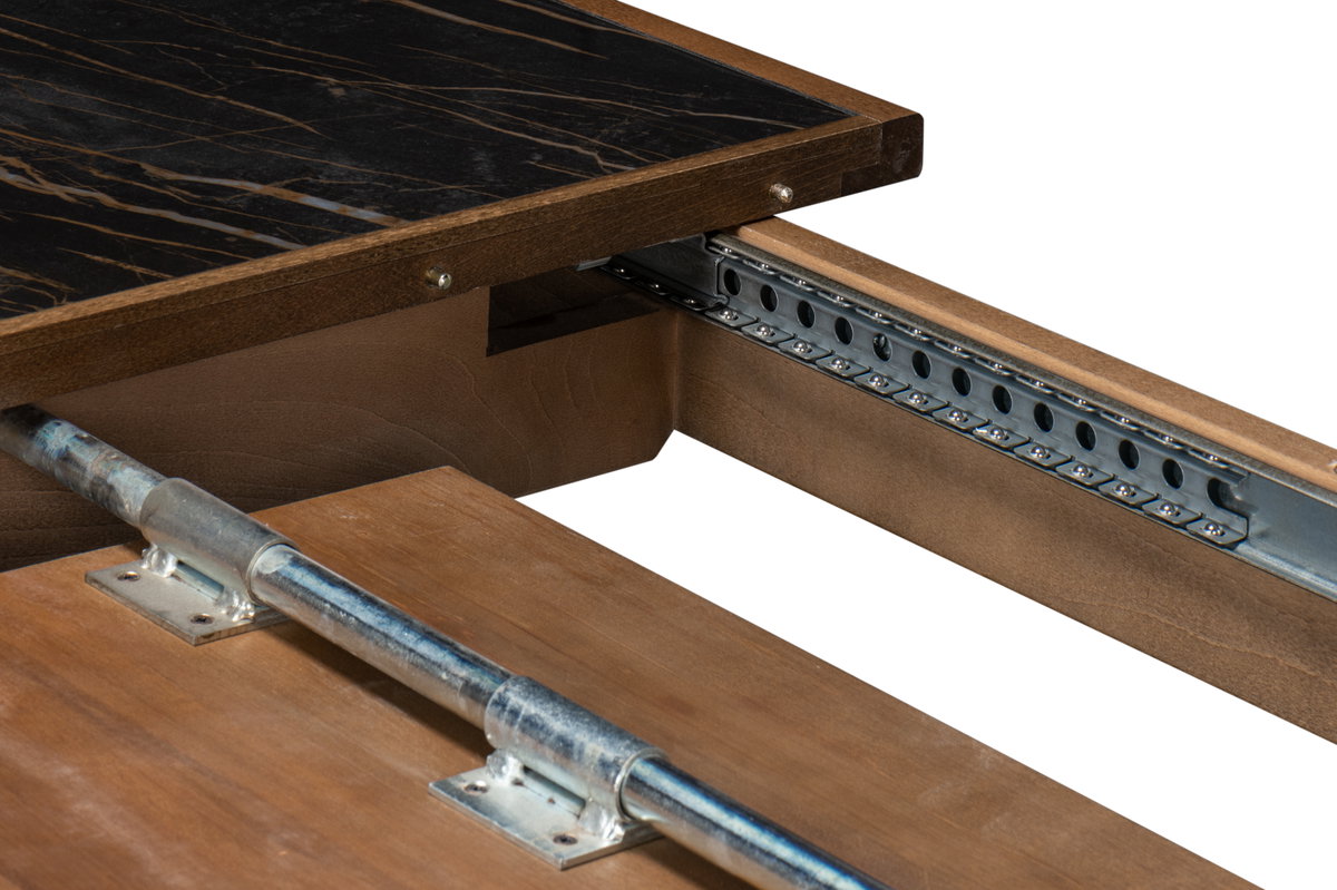 Butterfly Dining Table, by Sarreid, 3'5" length x 6'9" width x 2'6" height View 8