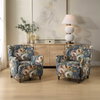 Lainey Floral Upholstered Armchair, Accent Chair by Uttermost, 30" width x 32.5" height x 31.5" depth thumbnail 5