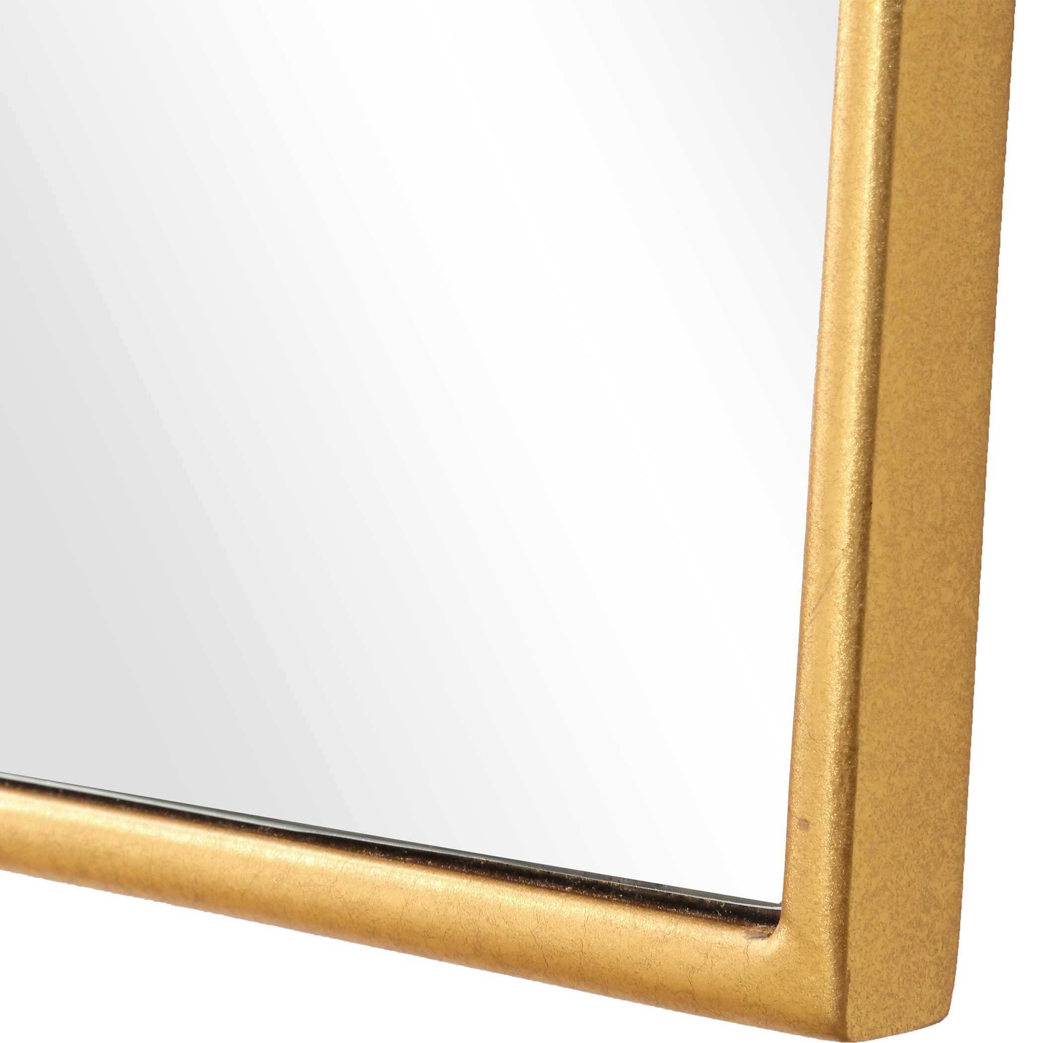 Demure Antique Gold Mirror large image 
