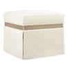 Melange Square Pouf, Ottoman by Hooker Furniture, 20" width x 19" height x 20" depth thumbnail 2