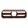 Gaetan Coffee Table Brown, by Dovetail, 55.15" width x 16.14" height x 23.58" depth thumbnail 2