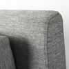 Denly III 38 X 38.25 X 34.5 Castlerock Gray Slipcover Upholstered Arm Chair, Accent Chair by Mercana, 38" length x 38.25" width x 34.5" height thumbnail 8