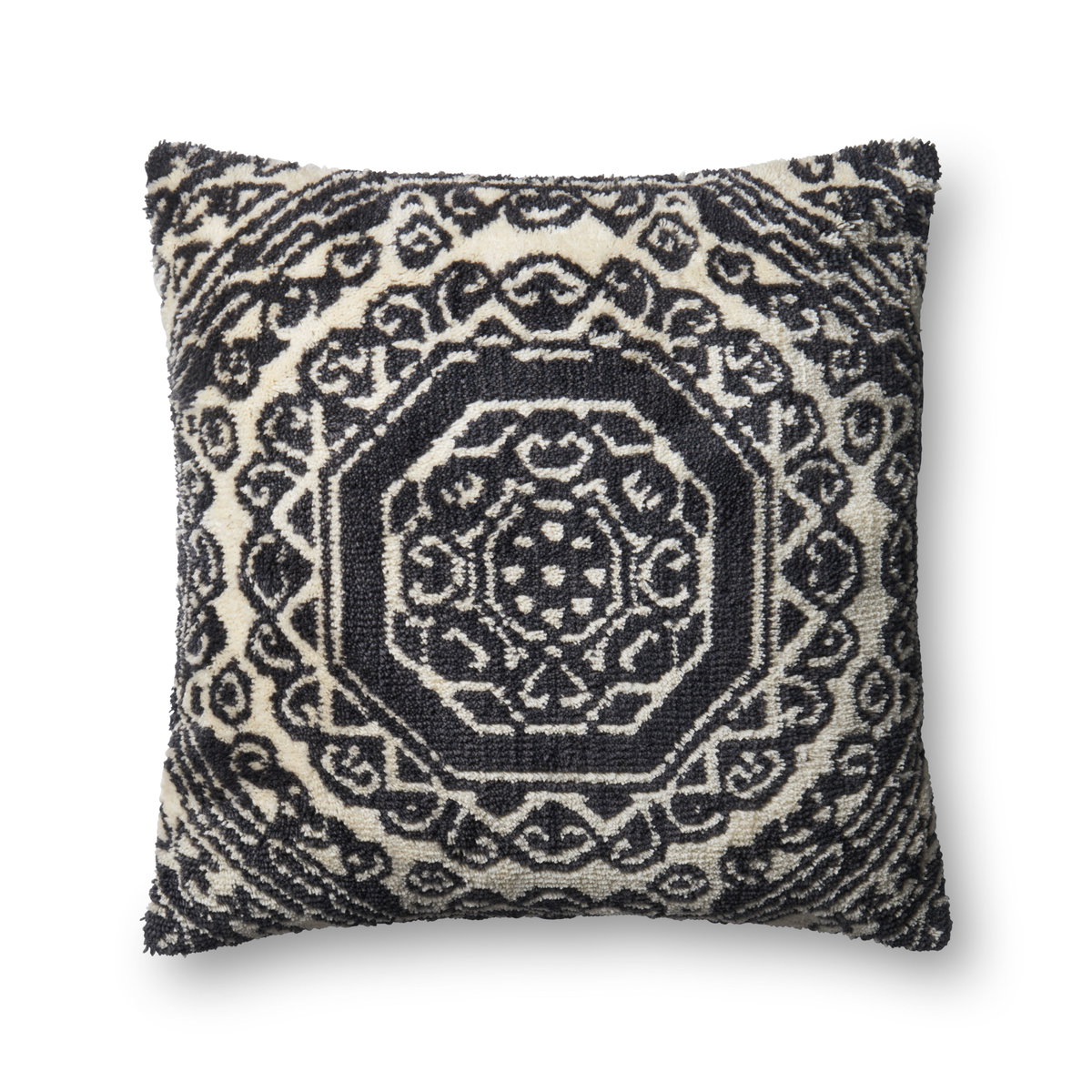 Loloi No Name Pillow, Decorative Pillow, 22" length x 22" width