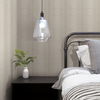Silk Weave Stripe Light Brown Wallpaper thumbnail 2