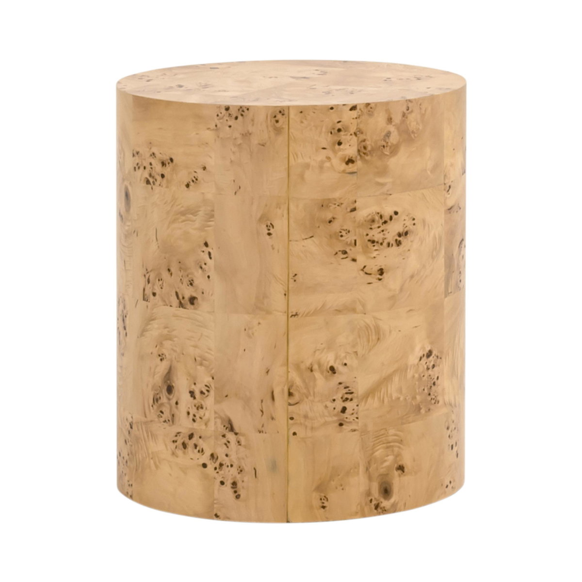 Burl Accent Table, Side & End Table by Essentials for Living, 18" width x 21" height x 18" depth View 2