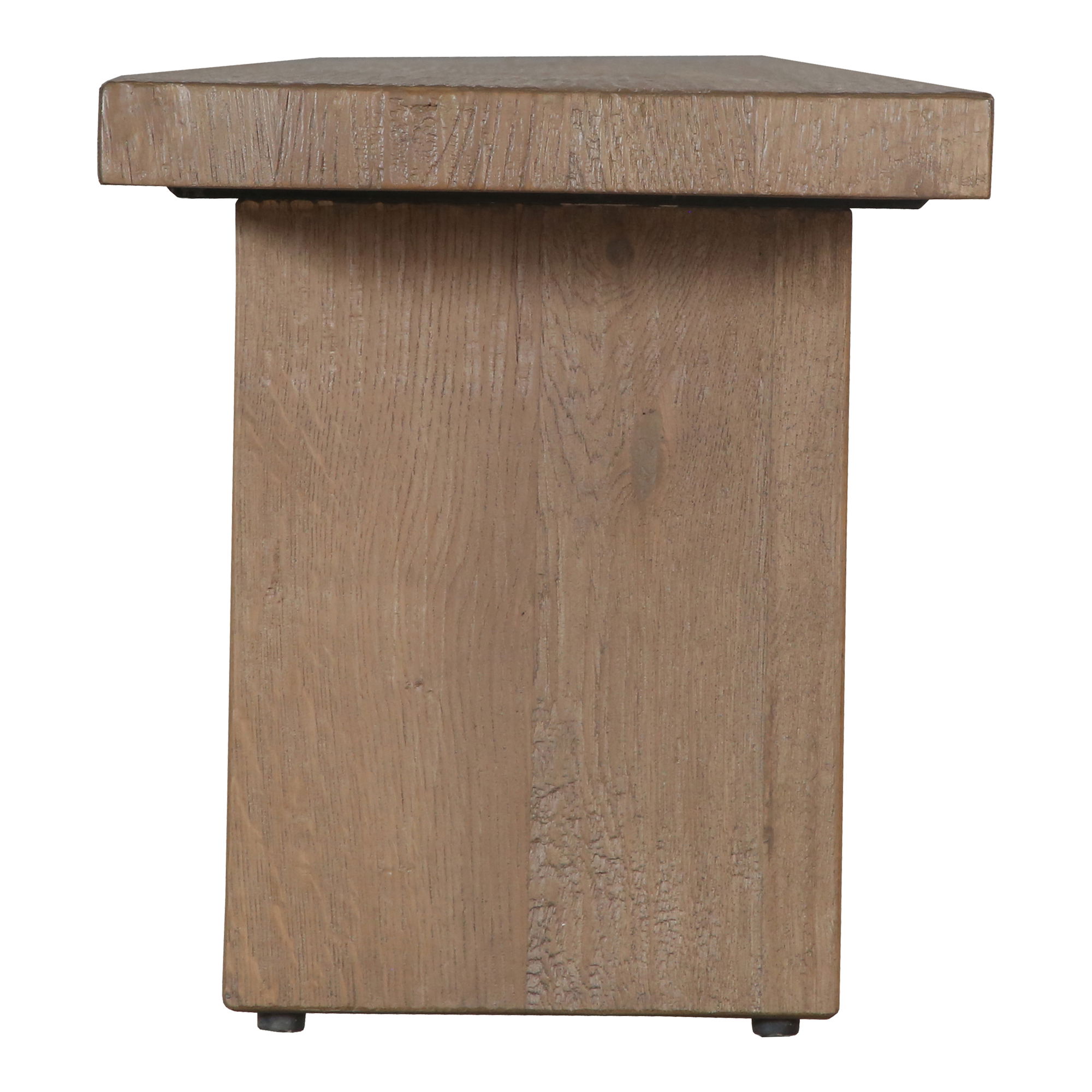 Koshi Bench Sandblasted Amber Oak large image 
