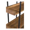 Vancouver Bookshelf Large Light Brown, Shelving & Bookcase by Moe's Home, 68" width x 75.5" height x 13.5" depth thumbnail 3