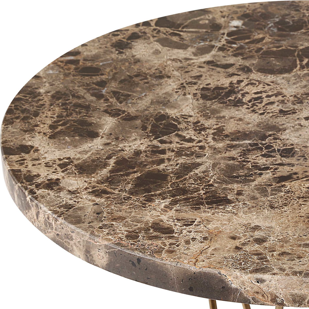 Levitate Marble Accent Table, Side & End Table by Uttermost, 16" width x 23.25" height x 16" depth View 6