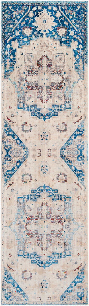 Ephesians Machine Woven Rug, by Surya, 1'3.75" length x 1'3.75" width