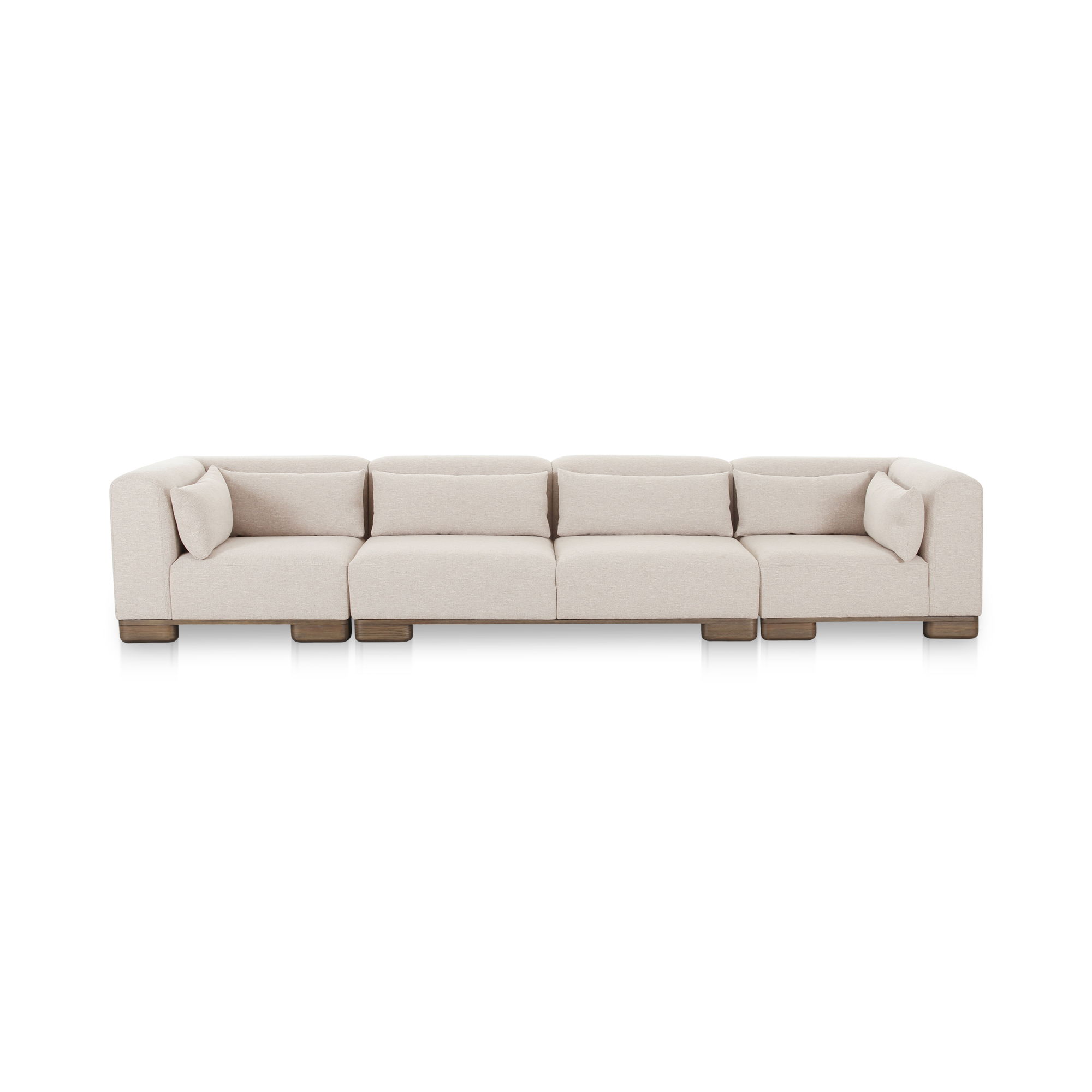 June Modular Sofa Oatmeal large image 