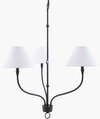 The Johanna Chandelier, by Surya, 32" length x 32" width x 22" height thumbnail