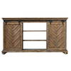 Primalia Barn Door Media Console, by Uttermost, 62" width x 34" height x 14" depth thumbnail 4