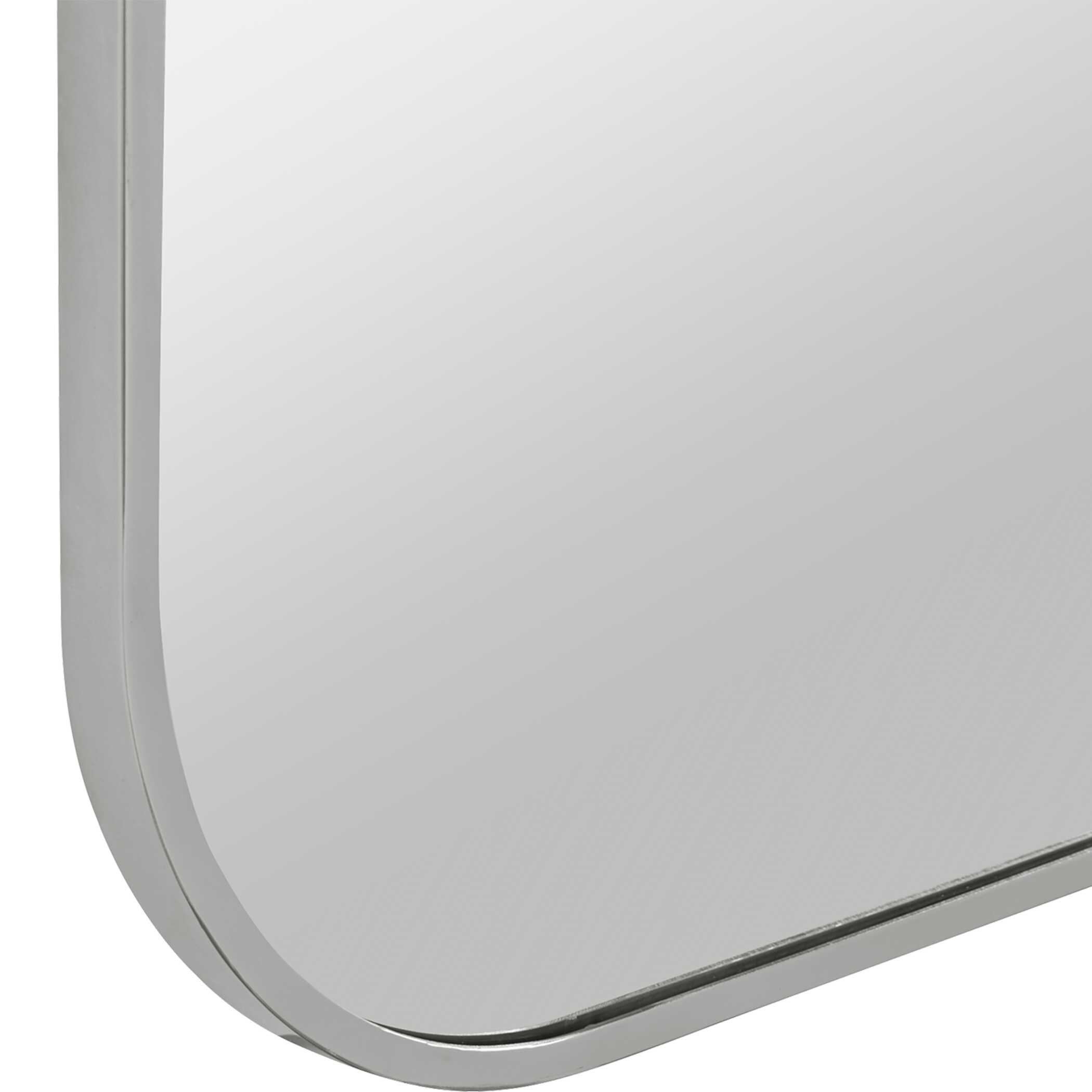 Taft Polished Nickel Mirror large image 