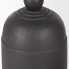 Quincy Small Matte Black Metal Decorative Bell Object thumbnail 6