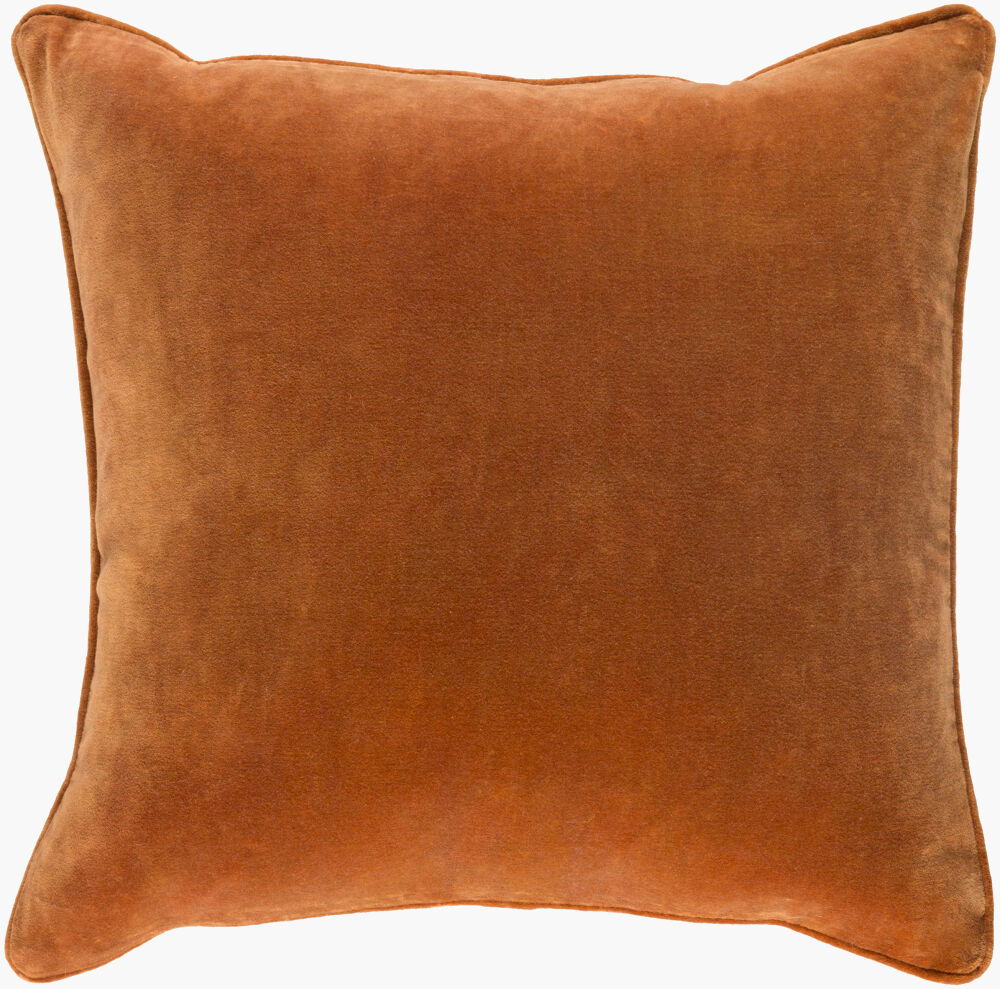 Safflower Accent Pillow, Decorative Pillow by Surya, 18" length x 18" width