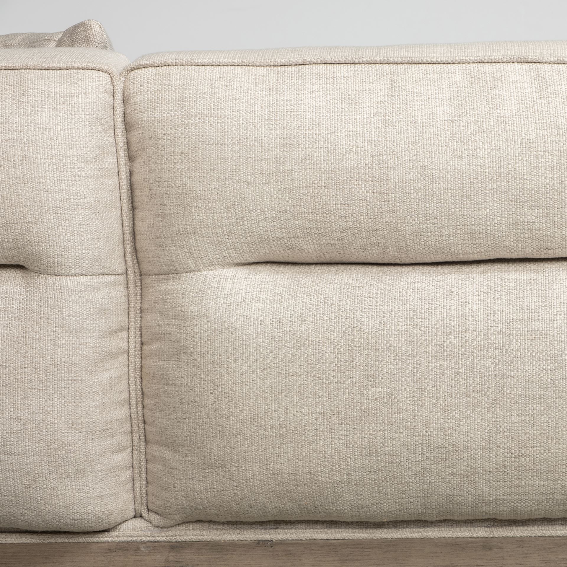 Denali IV 121' Beige Upholstered Wooden Frame Left Four Seater Sectional large image 