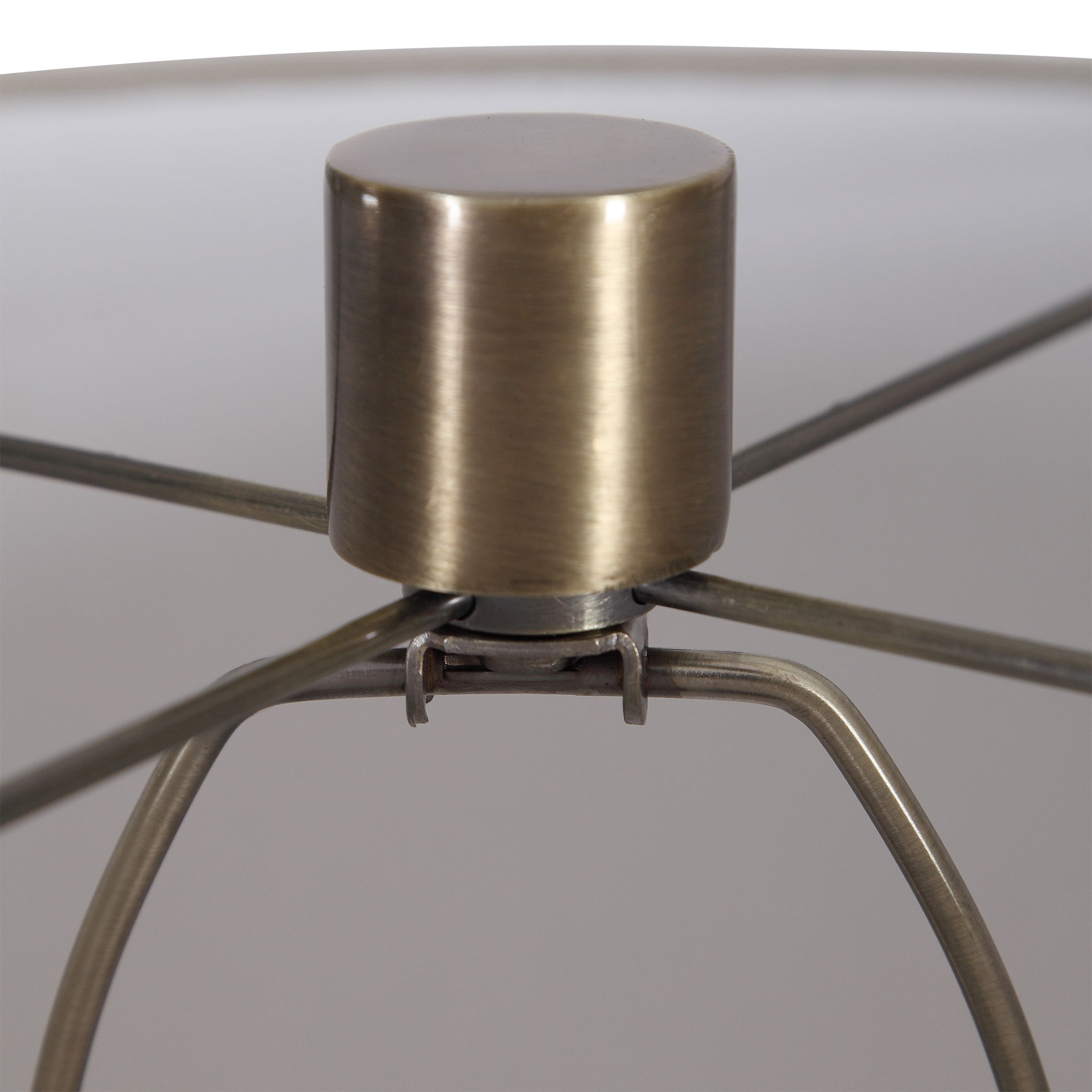 Taria Brushed Brass Table Lamp large image 