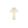 Gigi Table Lamp Cream, by Moe's Home, 19.65" width x 22.82" height x 17.3" depth thumbnail 2