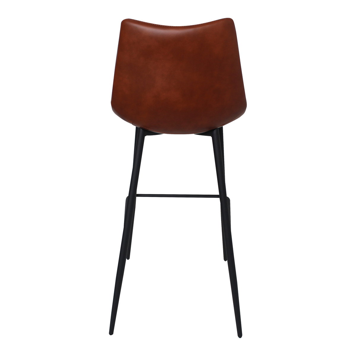Alibi Barstool Brown - Set Of Two, Counter & Bar Stool by Moe's Home, 17.7" width x 41.5" height x 20" depth View 7