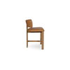 Morel Counter Stool Brown Leather, Counter & Bar Stool by Moe's Home, 21.25" width x 35.43" height x 22.04" depth thumbnail 4