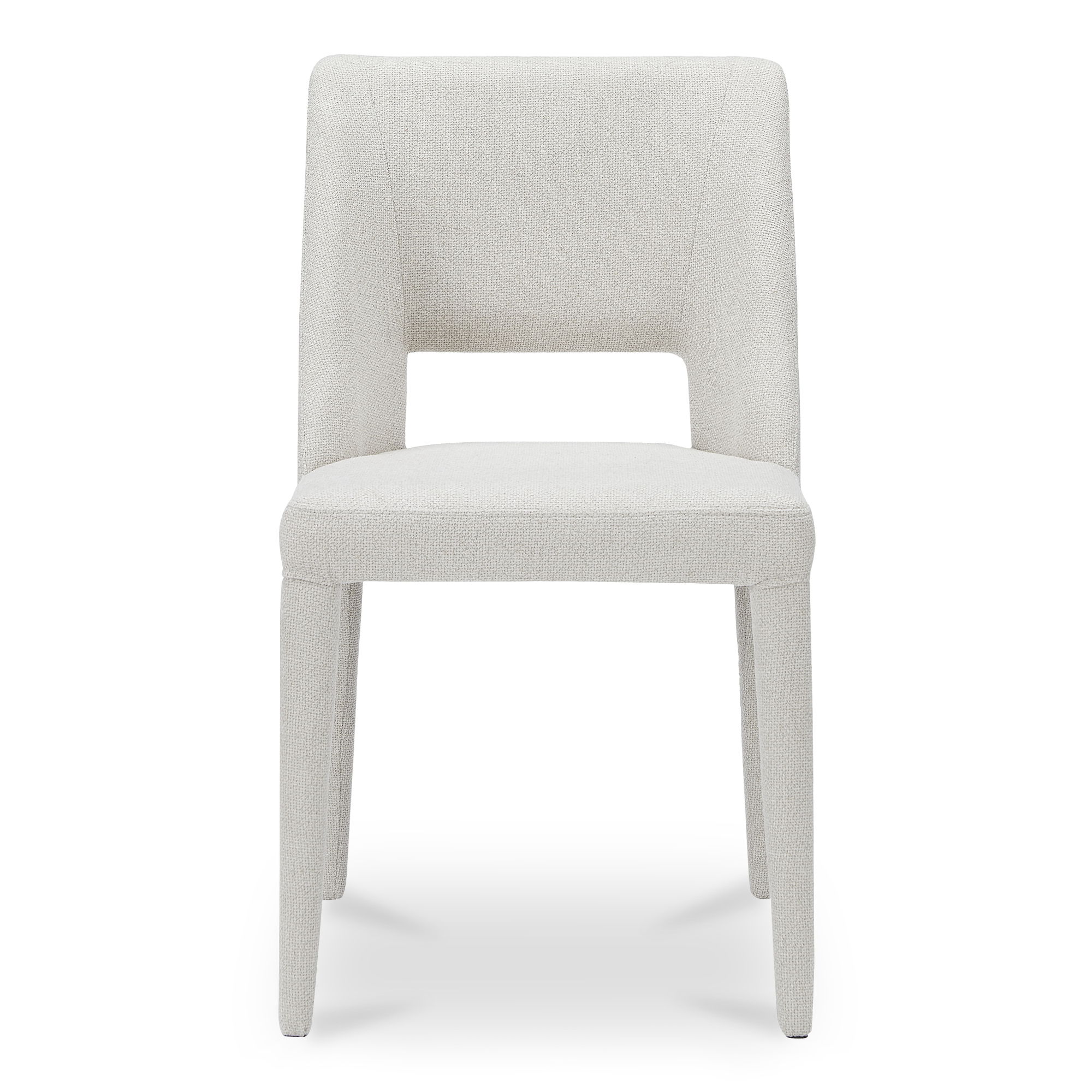 Joyce Dining Chair Beige-set Of Two, by Moe's Home, 18.5" width x 33.9" height x 22.6" depth View 4