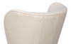 Lombard Wing Chair,Crystal White Leather thumbnail 15