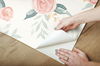 Magnolia Home Watercolor Roses Red Peel & Stick Wallpaper thumbnail 3