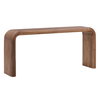 Wynne Console Table Brown, by Dovetail, 64.76" width x 30.5" height x 15.93" depth thumbnail 1
