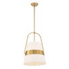 Harness 1 Light Shade Pendant, Ceiling Light by Uttermost, 23.25" height x 15" diameter thumbnail 4